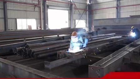 Struttura prefabbricata in acciaio in materiale da costruzione per magazzino di fabbrica